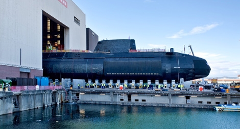 Siêu tàu ngầm sau 25 năm mới cần tiếp nhiên liệu