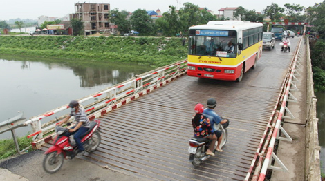 8 cầu vượt sông tại Hà Nội xuống cấp vẫn chờ tiền sửa chữa