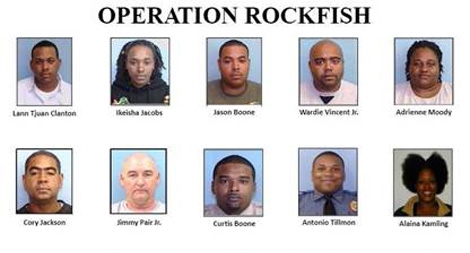 Chiến dịch Rockfish bắt giữ cảnh sát biến chất của FBI