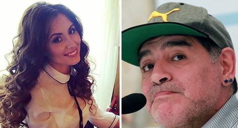 Diego Maradona quấy rối nữ phóng viên người Nga