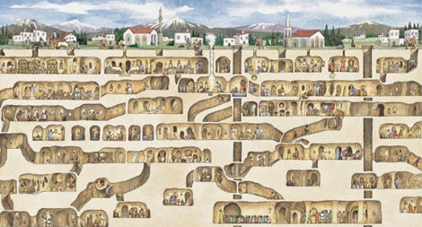 Bí ẩn thành phố 5.000 năm tuổi, 18 tầng, sâu 100m dưới lòng đất