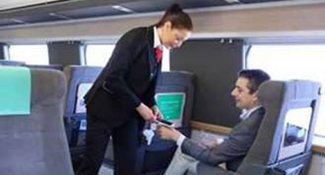 Chíp sinh trắc học thay thế vé tàu hỏa