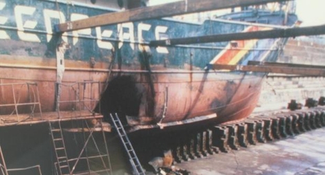 Tình báo Pháp và chiến dịch đánh bom chiếc tàu của tổ chức Hòa Bình Xanh