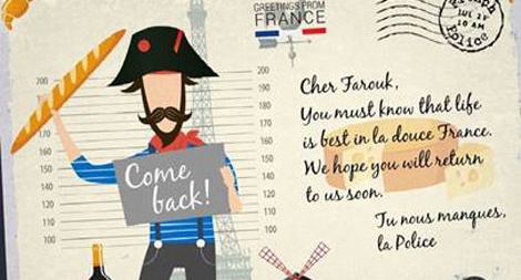 Truy nã tội phạm bằng… bưu thiếp