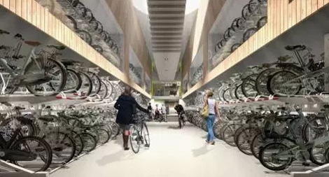Nhà để xe đạp lớn nhất thế giới