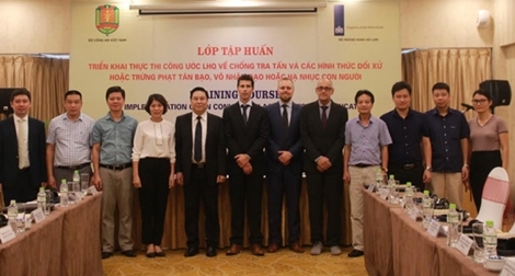 Tăng cường năng lực cho lực lượng Công an trong thực thi Công ước chống tra tấn