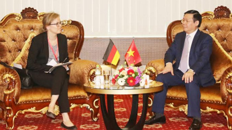 Phó Thủ tướng Vương Đình Huệ tiếp Bí thư thứ nhất Đại sứ quán Đức