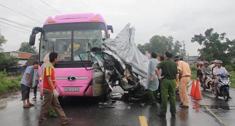 Gây tai nạn thảm khốc do tài xế ngủ gật?