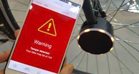 Khóa xe đạp thông minh