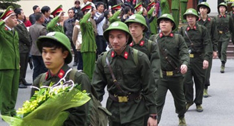 Quy định mới về tuyển chọn công dân thực hiện nghĩa vụ tham gia CAND