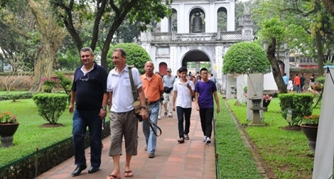 Năm 2017, Hà Nội ước đón gần 5 triệu lượt khách quốc tế