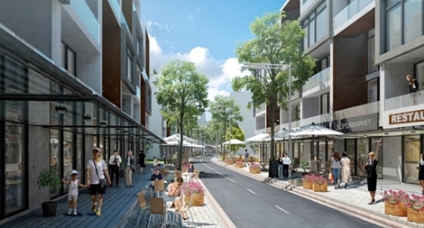 Nhà phố thương mại hút khách cuối năm