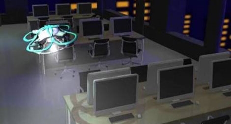 Sử dụng drone kiểm soát nhân viên làm việc quá giờ