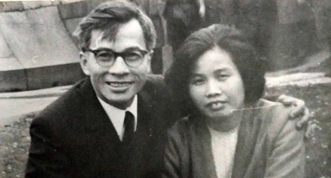 Hậu phương của nhạc sĩ mặc áo lính Huy Du