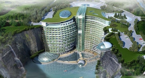 Khách sạn 5 sao trong lòng đất