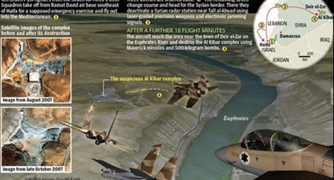 Israel thừa nhận tấn công cơ sở hạt nhân Syria