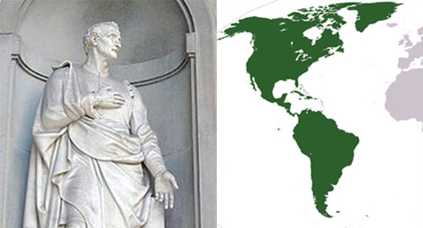 Nguồn gốc tên gọi châu Mỹ 