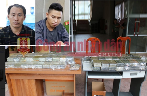 198 bánh heroin giấu trong máy xúc thuê vận chuyển với giá 1 tỷ đồng
