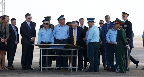  Bộ trưởng Quốc phòng Hoa Kỳ thăm TPHCM và bàn việc xử lý ô nhiễm dioxin