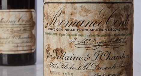 Chai rượu vang đắt kỷ lục