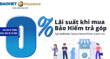  Bảo hiểm Bảo Việt triển khai chương trình ưu đãi mua bảo hiểm trả góp lãi suất 0%