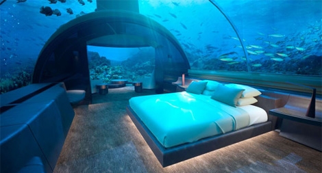 Khách sạn dưới nước đầu tiên trên thế giới