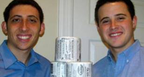 Quảng cáo trên… giấy vệ sinh