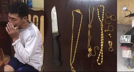 CSGT bắt tên cướp trang sức vàng của nữ giáo viên