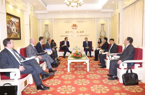 Việt Nam - Vương quốc Anh tăng cường hợp tác phòng, chống tội phạm