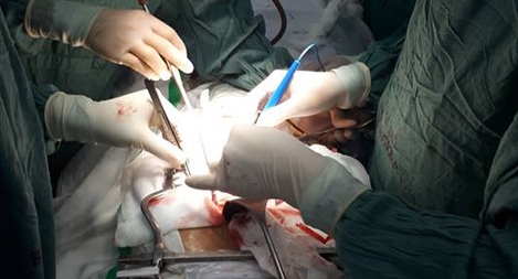 Phẫu thuật cứu sống nạn nhân vỡ tim