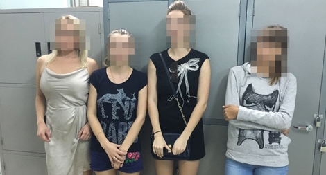 Phá đường dây mại dâm người nước ngoài