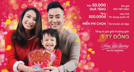 “Xuân An khang, rộn ràng ưu đãi” cùng VietinBank