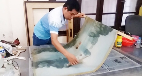 Nối dài sức sống cho tác phẩm mỹ thuật