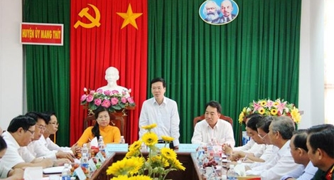 Nỗ lực đưa Mang Thít ngày càng phát triển