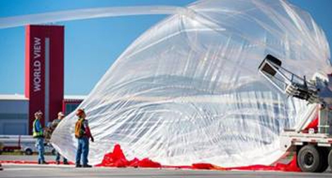 Đưa khinh khí cầu vào không gian - Lo ngại quyền riêng tư?