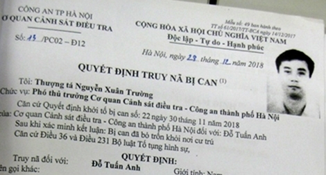 Truy nã giảng viên đại học lừa 170 người để "chạy" vào ngành Công an