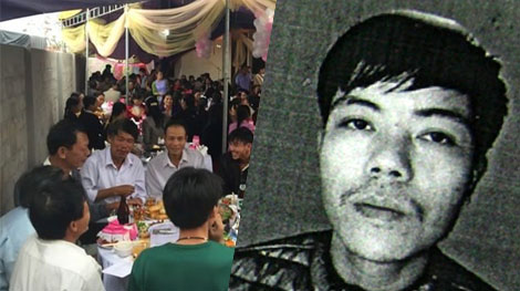 Trọng án bên mâm cỗ cưới