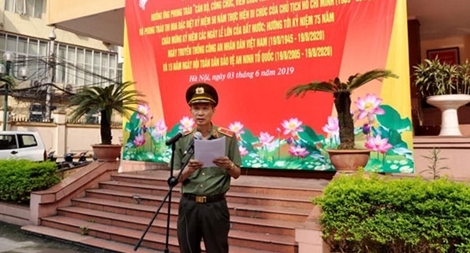 Bảo vệ tuyệt đối an toàn các sự kiện chính trị quan trọng của Đảng, Nhà nước 