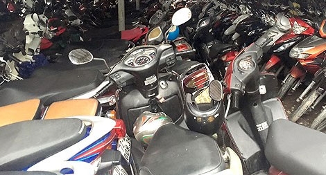 Công an phường Nghĩa Đô tìm chủ sở hữu 3 xe máy