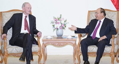 Thủ tướng Nguyễn Xuân Phúc tiếp cựu Thủ tướng Canada