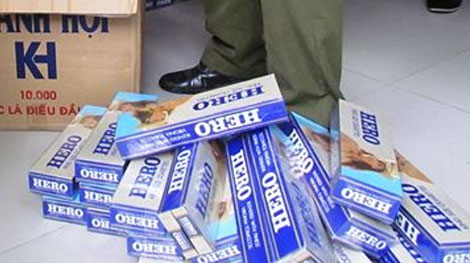 Gỡ vướng trong xử lý thuốc lá ngoại nhập lậu bị tịch thu