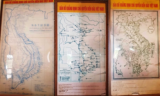 Nhiều người yêu thích khi được xem bản đồ khẳng định Hoàng Sa, Trường Sa của Việt Nam