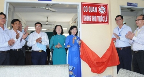 Sáng kiến hay phòng chống tác hại thuốc lá ở Long An