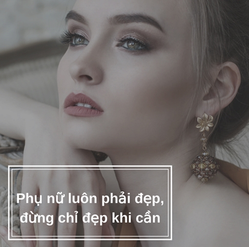 Đẹp thôi chưa đủ, là phụ nữ phải đẹp thông minh