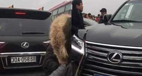 Chủ nhân ôtô Lexus "đầu biển xanh, đuôi biển trắng" tại chùa Tam Chúc là ai?