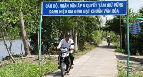 Cà Mau nâng cao chất lượng phong trào xây dựng đời sống văn hóa cơ sở