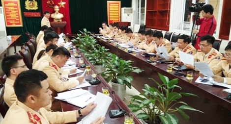 Thi tìm hiểu các văn bản quy phạm pháp luật trong công tác bảo đảm trật tự ATGT