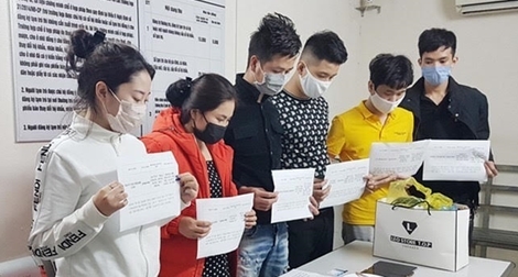 Tổ chức tiệc ma tuý mừng sinh nhật tại chung cư mini