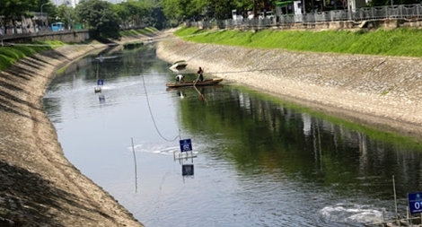 Hà Nội xây cống ngầm dẫn nước thải hồi sinh sông Tô Lịch