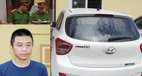 Trưa vắng, cặp vợ chồng phá khóa trộm cắp ô tô
